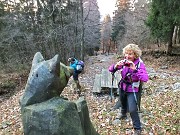 Monte Gugliemo dal sentiero nel Bosco degli Gnomi il 23 dicembre 2014   - FOTOGALLERY